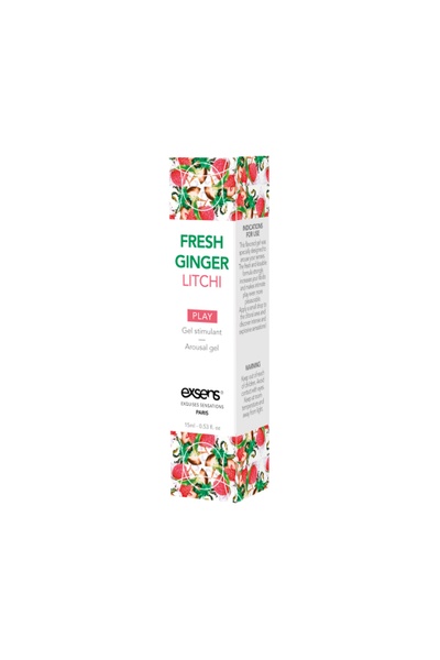 Возбуждающий гель для женщин EXSENS AROUSAL GEL FRESH GINGER LITHCI 15ML SO2367 фото