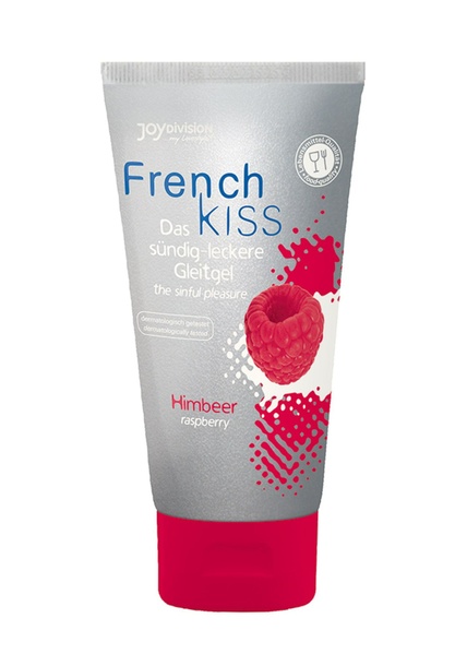 Лубрикант Французький поцілунок зі смаком малини FrenchKiss Raspberry 75 ml DJ11893 фото