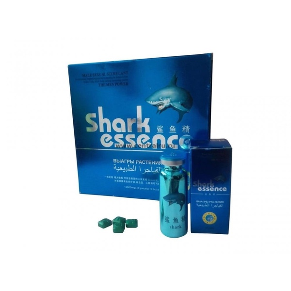 Таблетки Shark Essence(Акулий Экстракт)для сильной эрекции( цена за упаковку,в упаковке 10 таблеток) B88006-1 фото