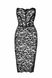 Кружевное платье, F301 Noir Handmade Catalyst со шнуровкой, черное, размер S 12530/F301 фото 4
