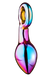 Анальный плаг из боросиликатного стекла GLAMOUR GLASS CHUNKY RING PLUG DT22024 фото 3