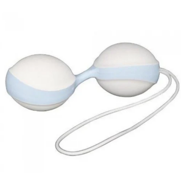 Вагинальные шарики Amor Gym Balls white-blue AMOR-AM082-9 White-blue фото