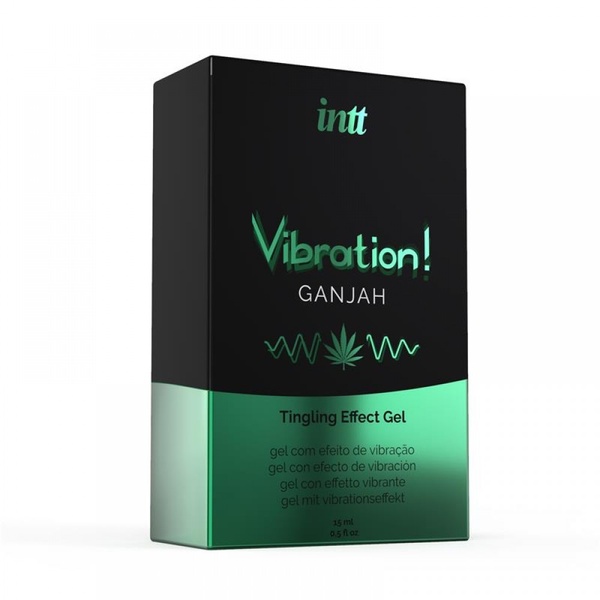 Рідкий вібратор Intt Vibration Ganjah 15 мл SO3347 фото