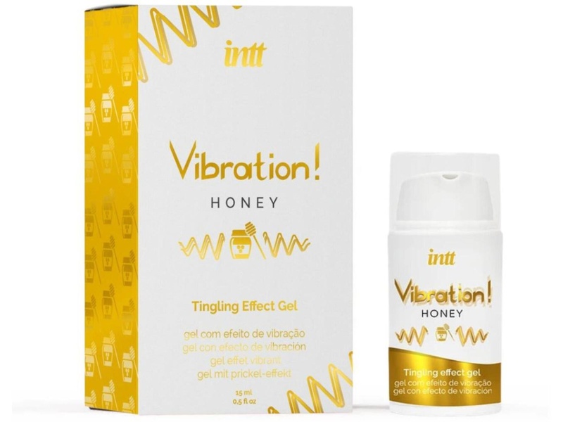 Жидкий вибратор INTT VIBRATION HONEY 15 ML SX0580 фото