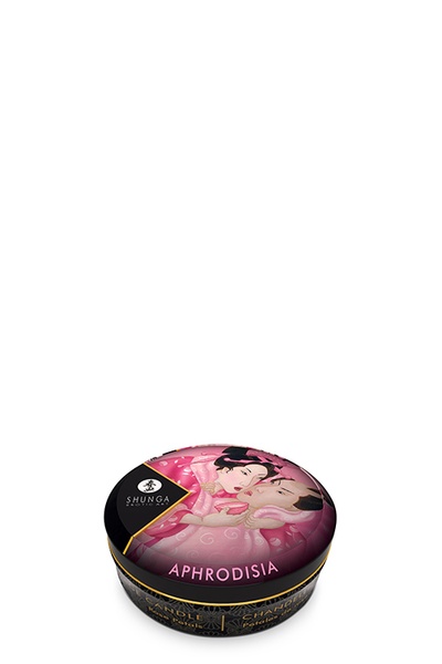 Масажна свічка MASSAGE CANDLE ROSE PETALS 30ML T274600 фото