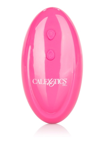 Вибратор-бабочка вагинальный с дистанционным пультом CalExotics розовый, 8.2 х 3.2 см 12392 /Рожевий фото