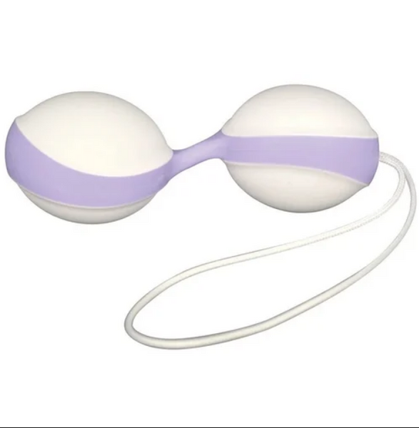 Вагінальні кульки Amor Gym Balls white-lilac AMOR-AM082-1 White-lilac фото