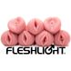 Мастурбатор в колбе с 3-мя вибропулями Fleshlight Vibro Pink Lady Touch FL17347 фото 14