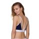 Спортивный топ с двойными бретелями Passion PS007 TOP M, navy blue SO4268 фото 2