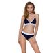 Спортивный топ с двойными бретелями Passion PS007 TOP M, navy blue SO4268 фото 3