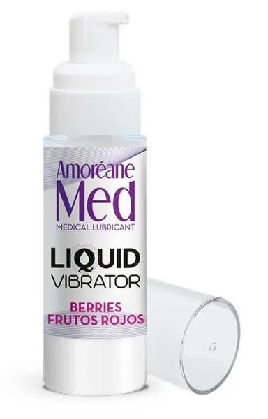 Стимулирующий лубрикант от Amoreane Med: Liquid vibrator - Berries ( жидкий вибратор ), 30 ml PS60101 фото