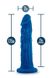Насадка для страпона с рельефом Realm, синяя 19 см, Vac-U-Lock 331254 T/ фото 4