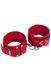 Оковы на ноги "Leather Dominant Leg Cuffs", red (Кожа/ Металл) BR-280155 фото 1