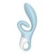 Вибратор-кролик Satisfyer Touch Me Blue, двойной отросток, 3 мощных мотора SO7777 фото 2