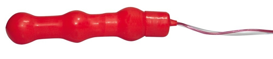 Анальный вибратор с накачкой Bad Kitty, красный, 15 х 3 см BK571652 фото