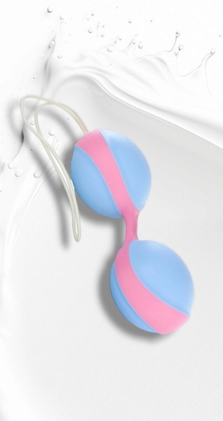 Вагінальні кульки Amor Gym Balls blue-pink AMOR-AM082-4 Blue-pink фото