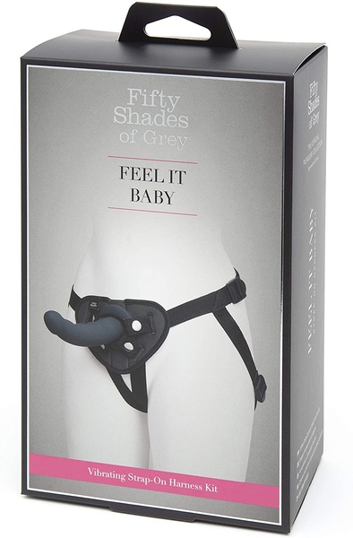 Набор Vibrating Strap-on Harness Kit Коллекция: Feel it Baby Fifty Shades of Grey FS80003 фото