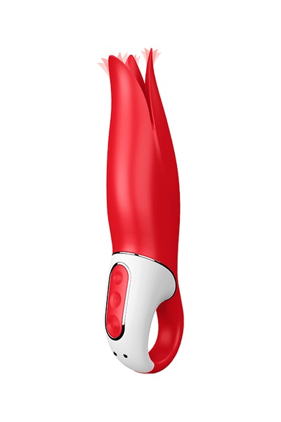 Мощный вибратор Satisfyer Vibes Power Flower с нежными трепещущими лепестками, 12 режимов работы T360062 фото