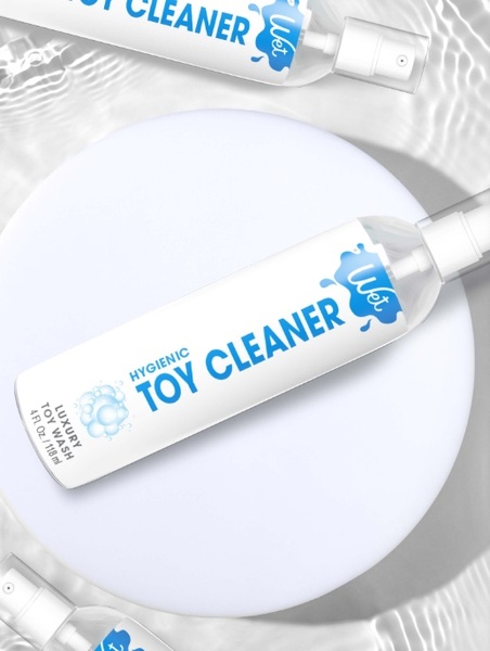 Очиститель для секс-игрушек без спирта Wet Toy Cleaner, на водной основе, 118 мл WT30509 фото