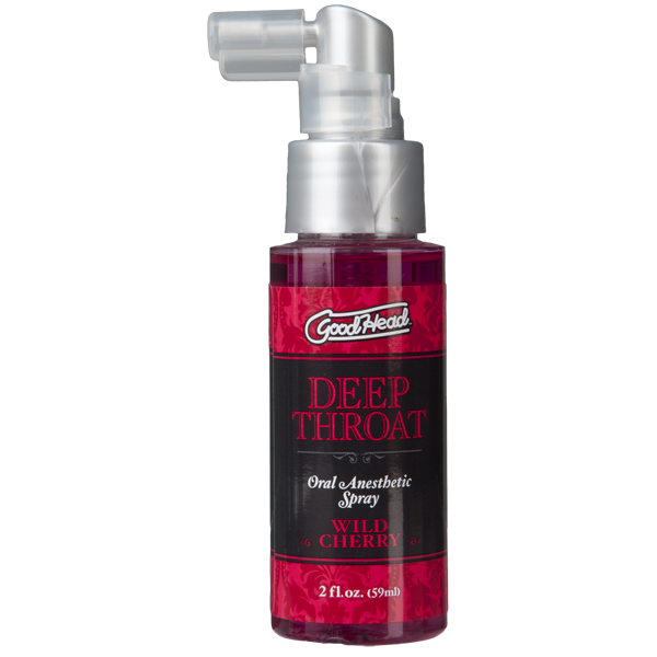 Спрей для минета Doc Johnson GoodHead DeepThroat Spray – Wild Cherry 59 мл (мятая упаковка!!!) SO2800-R фото