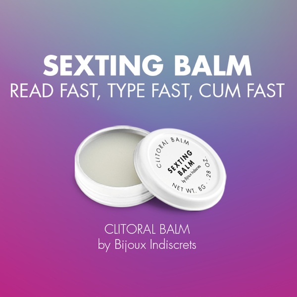 Бальзам для клитора Clitherapy: SEXTING BALM аромат имбиря Bijoux Indiscrets BJ0335 фото