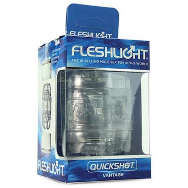 Мастурбатор двухсторонний Fleshlight Quickshot Vantage, со стимулирующим рисунком внутри FL19914 фото