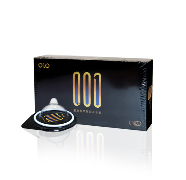 Презервативи OLO поліуретанові 001 (упаковка 6 шт) G998999-6 фото