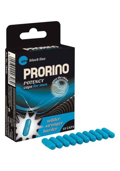 Капсулы для потенции PRORINO Premium Caps for man (цена за пачку, 10 штук) HOT78405 фото