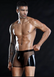 Мужские трусы-боксеры с вставками из эко-кожи и сетки Dexter S/M JSY-7266 фото 3