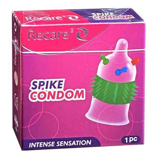 Презерватив Recare Spike Condon з шипами та кульками (упаковка 1шт) RSC-2777 фото
