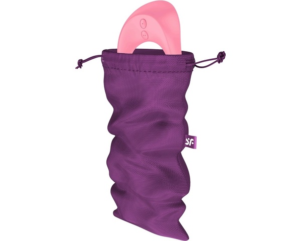 Чехол для хранения секс-девайсов Satisfyer Treasure Bag, фиолетовый, M T360606 фото