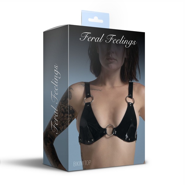 Лиф классический Feral Feelings - Bikini Top Black SO9316 фото