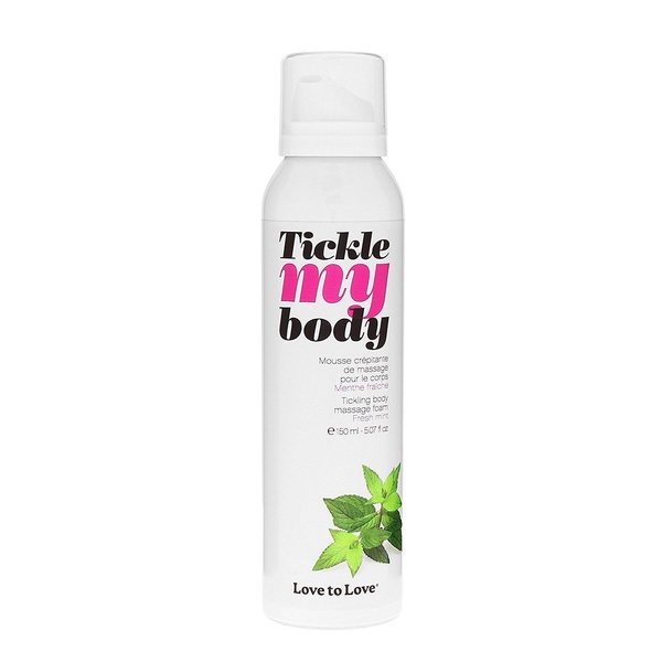 Массажная пена Love To Love TICKLE MY BODY Fresh Mint (150 мл) увлажняющая SO1386 фото