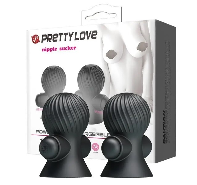 Вібростимулятори для сосків PRETTY LOVE - Nipple Sucker BI-014545 фото