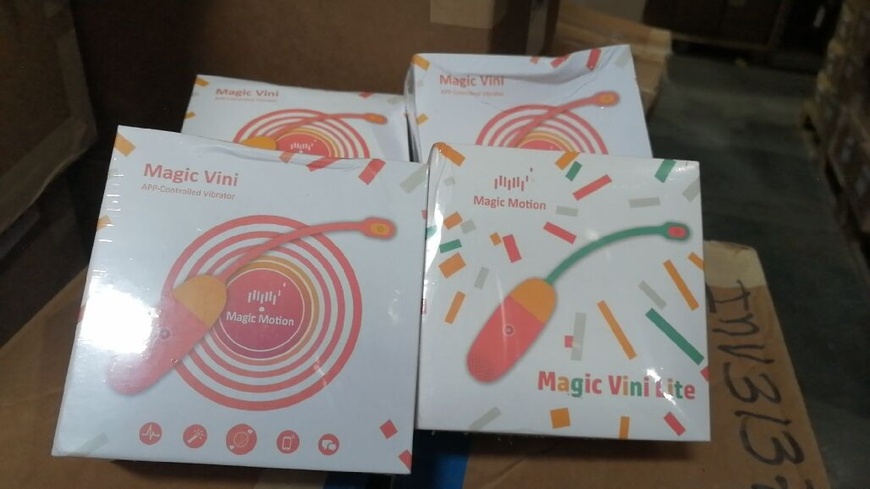 Смарт-віброяйце Magic Motion Vini Orange, керування зі смартфона (м'ята упаковка!!!) SO4481-R фото