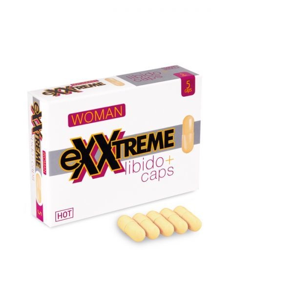 Капсулы для повышения либидо для женщин eXXtreme, (цена за 5 капсул в упаковке) HOT44576 фото