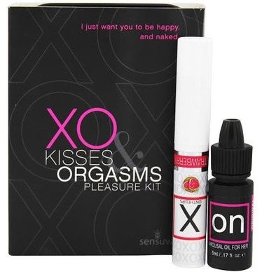 Набір Sensuva - XO Kisses & Orgasms Pleasure Kit 810227 фото