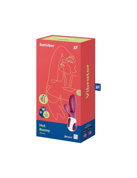 Смарт вибратор кролик с подогревом Satisfyer Hot Bunny SO6086 фото