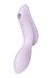 Подвійний вібратор із вакуумною стимуляцією Satisfyer Curvy Trinity 2 violet T360395 фото 1