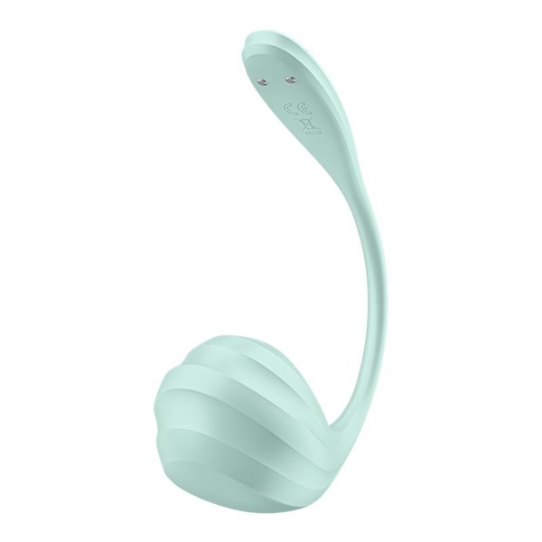 Смарт вибро-яйцо Satisfyer Smooth Petal, мятный T4002736 фото