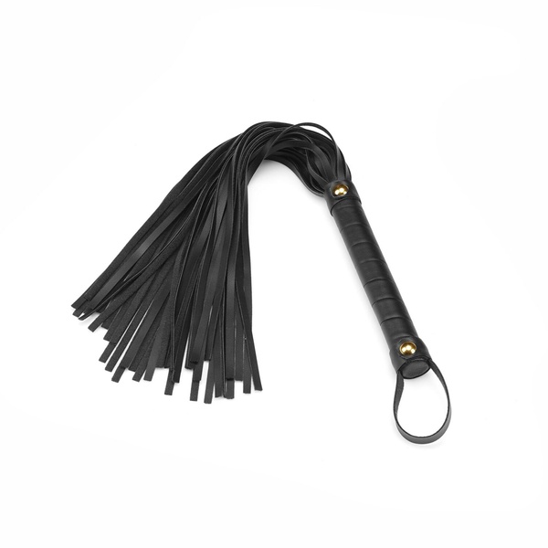 Флоггер Liebe Seele Black Organosilicon Flogger SO9488 фото