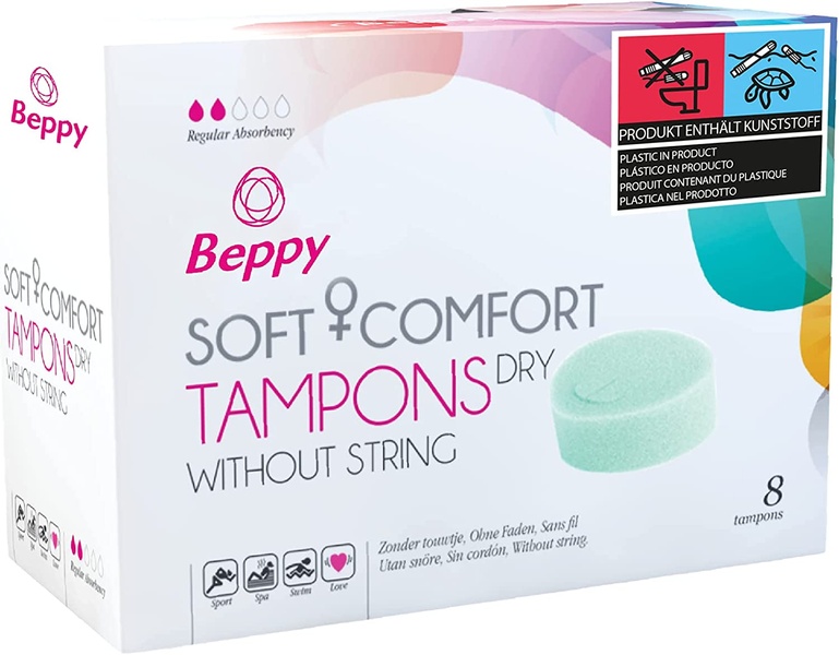 Безнитиевые тампоны Beppy Soft + Comfort Tampons Dry BS00089 фото
