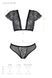 Комплект Passion LEAFA BIKINI black S/M - ECO Passion SX0498 фото 5