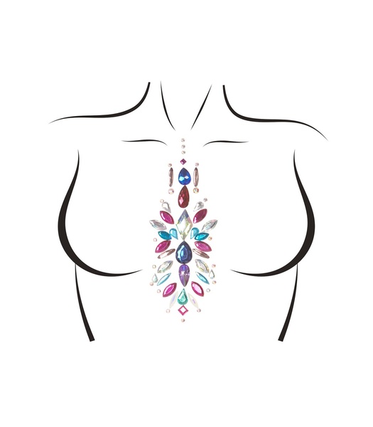 Наклейки-стразы для тела Leg Avenue Xali body jewels sticker LA0101S фото