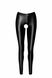 Лeггинсы Noir Handmade F304 Taboo wetlook leggings with open crotch and bum - L SX0263 фото 4
