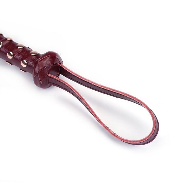 Флоггер Liebe Seele Wine Red Studded Flogger SO9466 фото