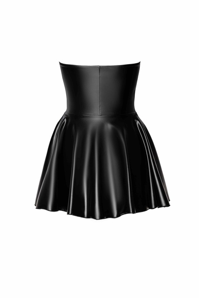 Платье виниловое, F308 Noir Handmade Dreamer, с молнией, черное, размер S 12950/F308 фото