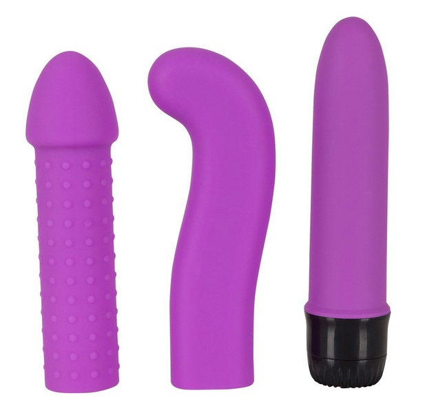 Секс-машина G-spot Machine с насадками, фиолетово-черная YT584193 фото
