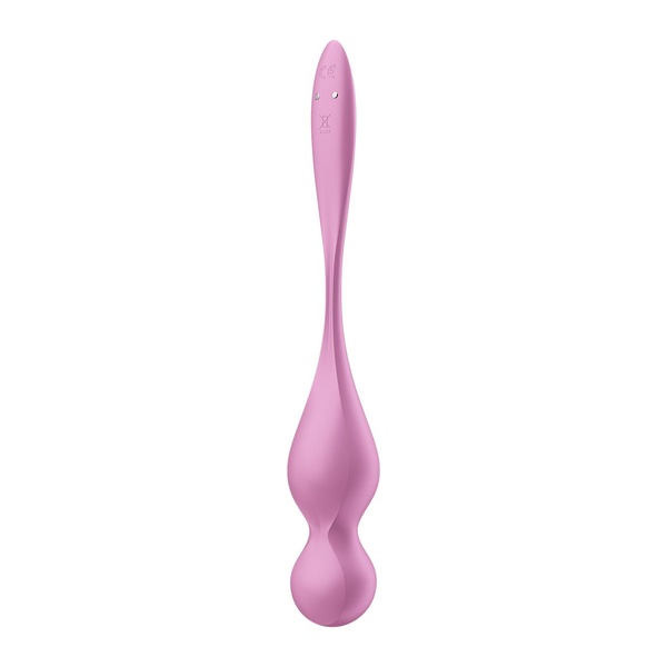 Вагинальные шарики с вибрацией Satisfyer Love Birds 1 Connect App Pink SX0570 фото