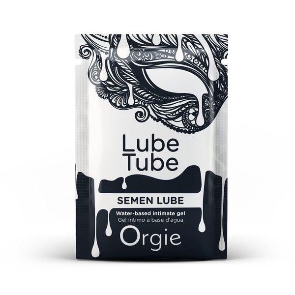 САШЕТ/Лубрикант на водній основі з текстурою сперми SEMEN LUBE intimate gel, 2 мл Orgie S03317267 фото